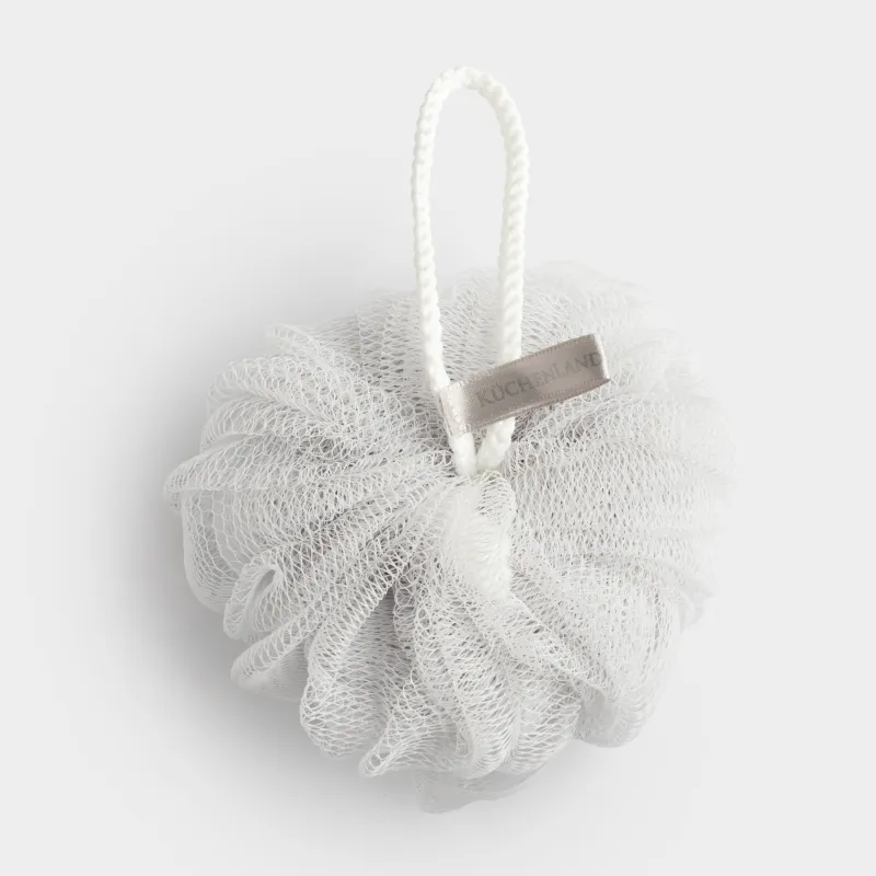 Денеге арналған жуғыш шүберек, 13 см, полиэтилен, сұр, бантик, Unique spa, image-2