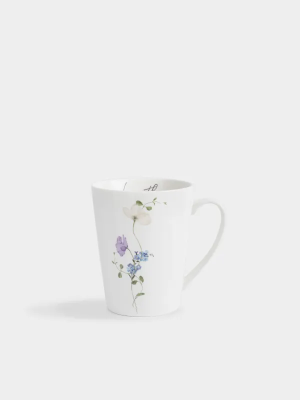 Кружка, 420 мл, фарфор N, белая, Полевые цветы, Cowslip, image-0