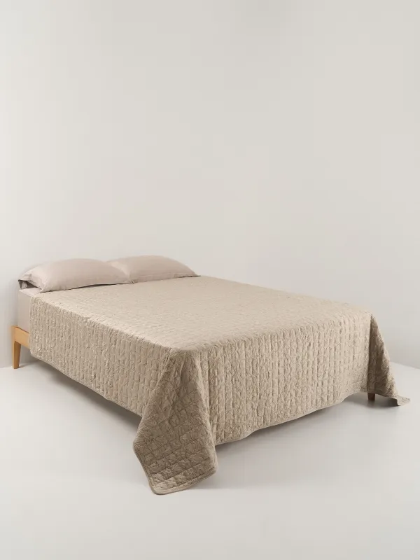 Покрывало, 220х240 см, стеганое, Квадраты, Stitch velvet, image-1