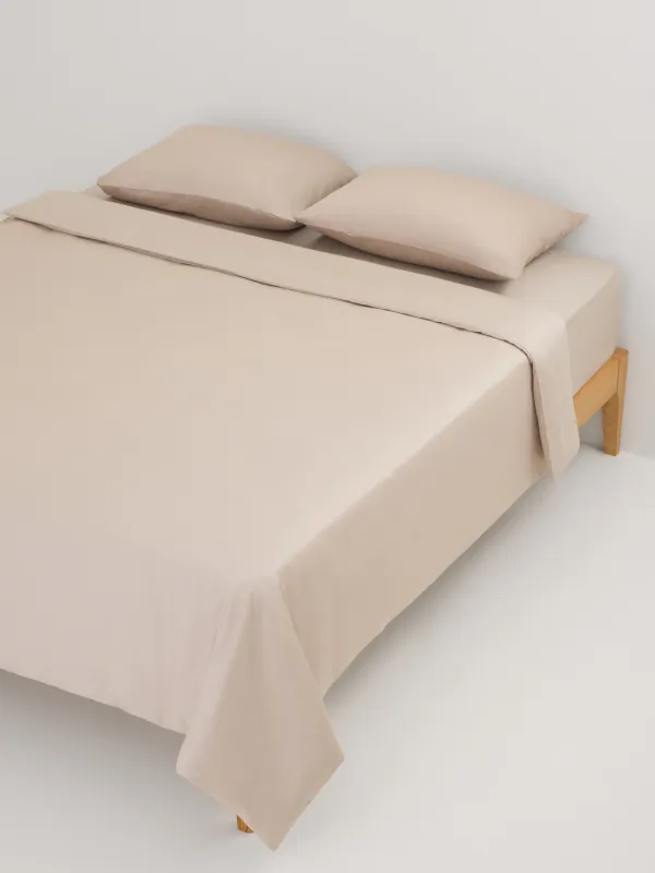 Пододеяльник, 200х220 см, сатин 300 ТС, песочный, Satin, image-2