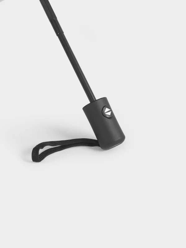 Қолшатыр, 57 см, жиналмалы, автоматты, эпонж, қара, Ray light, image-2