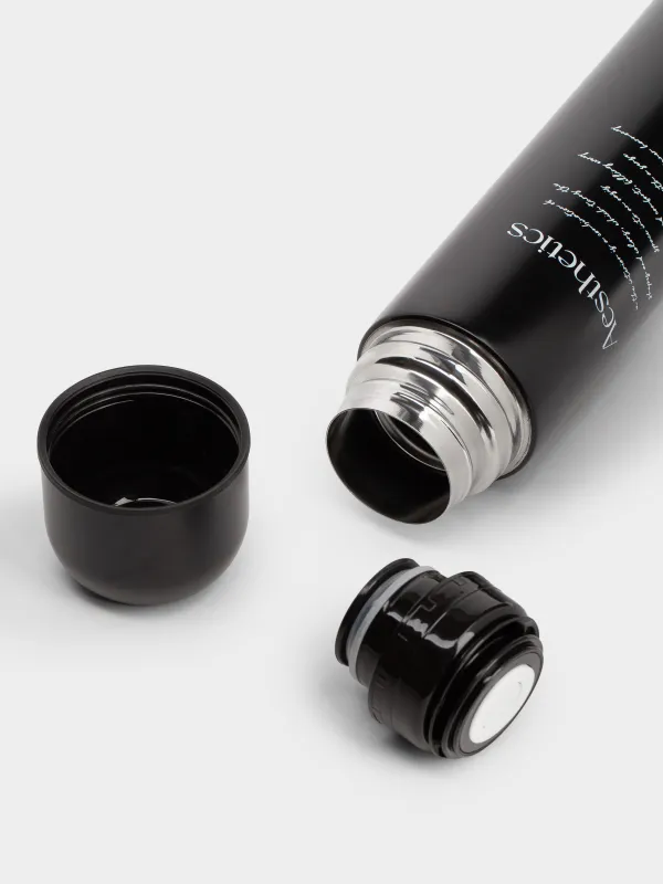 Термос, 1л, болат, қара, Aesthetics, Course, image-3