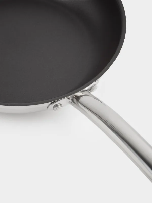 Таба, 24 см, қапталған, болат, Silver Stone, image-5