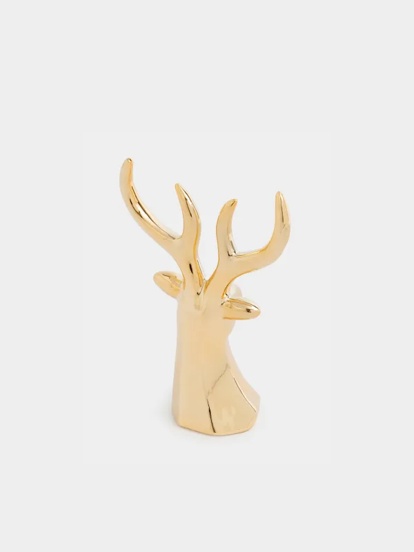 Держатель для украшений, Олень, Deer gold, image-1