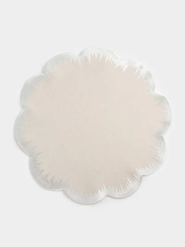 Аспаптарға арналған майлық, 38 см, полиэстер, бұйра, ашық жасыл, Толқынды жиектер, Melange, image-0