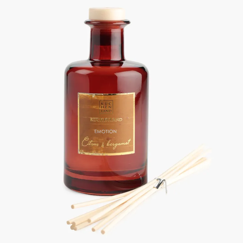 Хош иісті диффузор, 230 мл, кәріптас, Citrus and Bergamot, Emotion, image-1