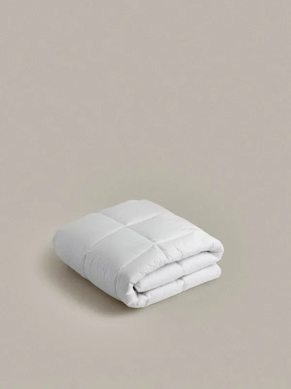 Одеяло, 200х220 см, хлопок/микрофибра, белое, с серебристым кантом, Soft cotton, image-3