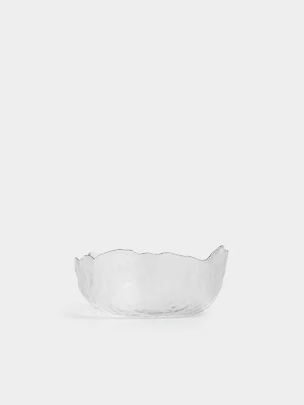 Салатник, 20х9 см, с серебристым кантом, Nautilus silver, image-2