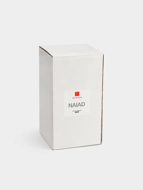 Шырағдан, 16 см, бір шам үшін, аяғы, шыны, Naiad, image-6