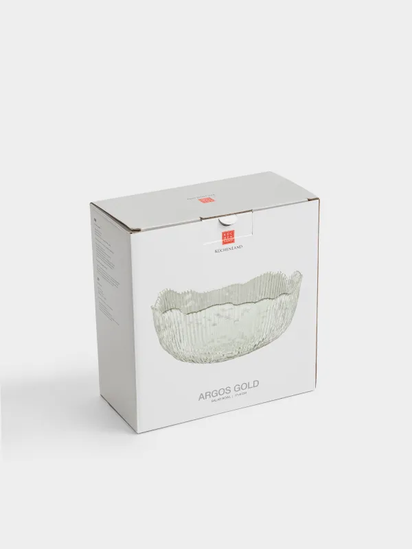 Салат ыдысы, 17х8 см, 780 мл, шыны Р, жасыл, Argos color, image-5