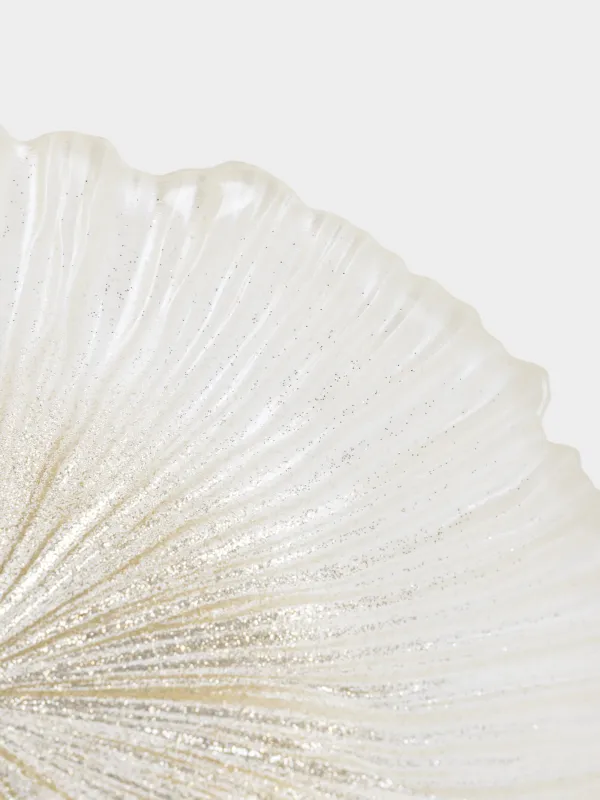 Тіскебасар тәрелкесі, 21 см, шыны Р, сүт түстес/шампан, Verge, image-3