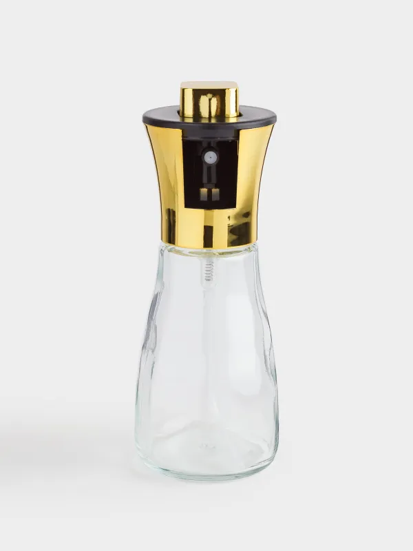 Диспенсер-спрей для масла или уксуса,160 мл, стекло/пластик, золотистый, Classic gold, image-0