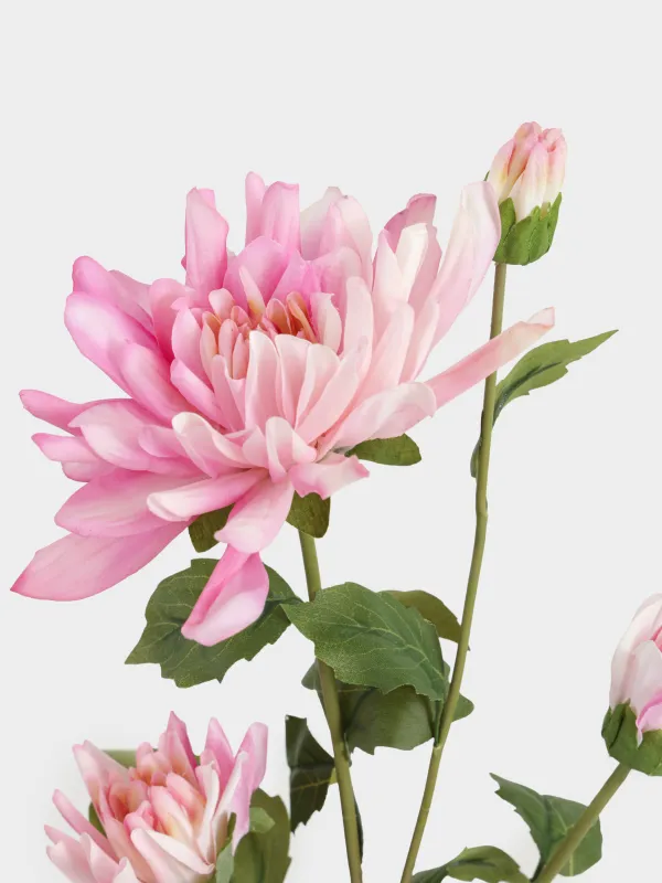 Сәндік бұтақ, 85 см, полиэстер, Ақ және қызғылт нарғызгүл, Flower garden, image-3