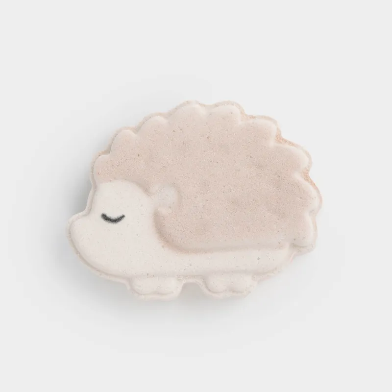 Ваннаға арналған бомба, 100 гр, кемпірқосақ әсері бар, сарғылт-қоңыр, Попкорн, Кірпі, Friends spa