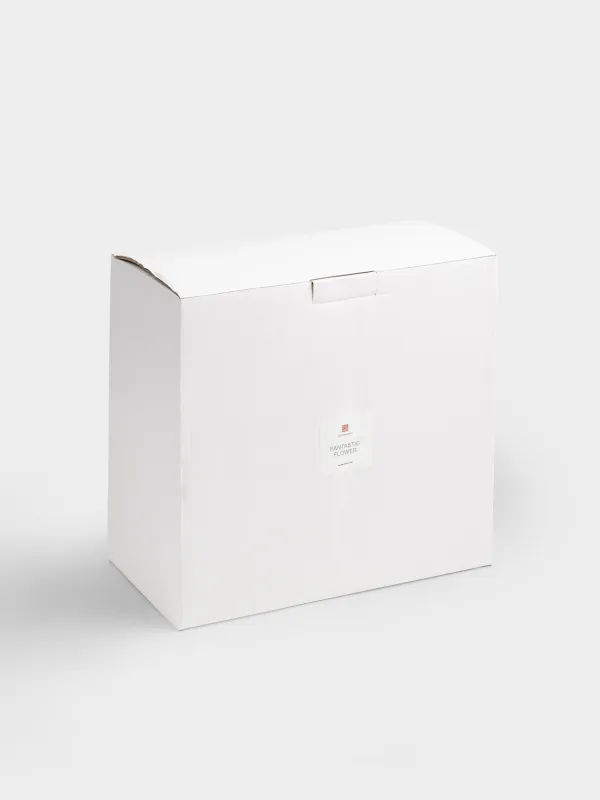 Подставка для закусок, 26х26 см, 2 отд, с ручкой, металл, Каллы, Fantastic flower, image-5