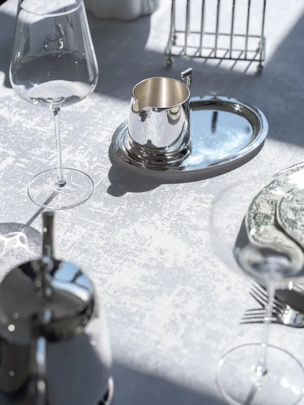 Дастархан, 170х250 см, полиэстер, ақ, Jacquard, image-3