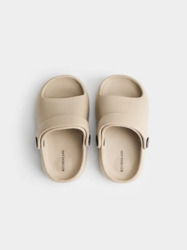 Балалар сандалдары, өлшемі 23, ЭВА, сұр, Flip flops, image-1