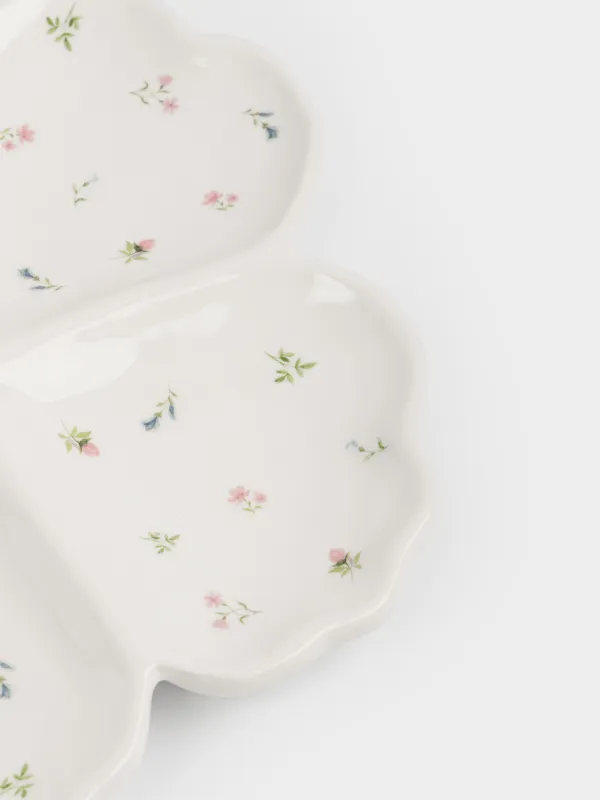 Подставка для закусок, 25х17 см, с ручкой, El flora, image-4