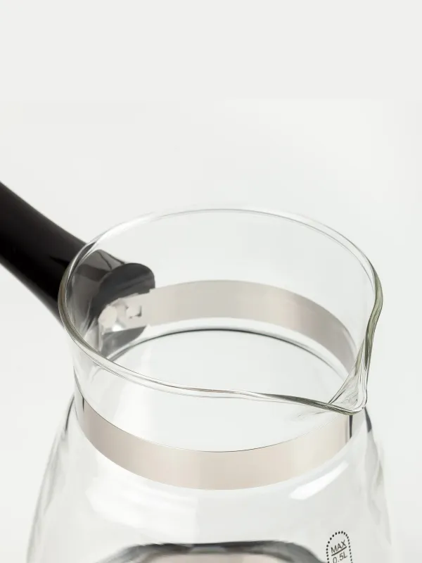 Турка электрическая, 500 мл, стекло/пластик, Comfort, image-6