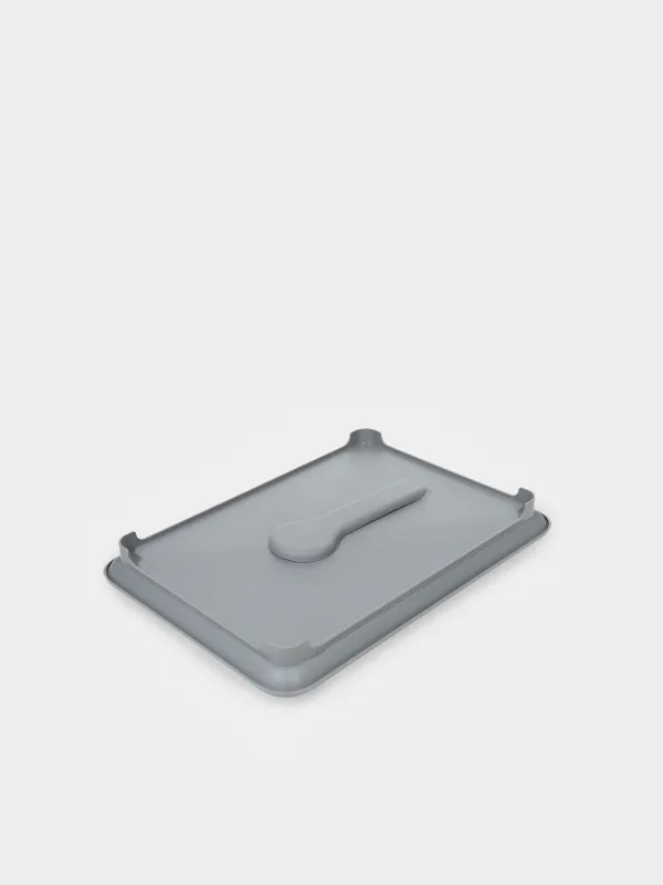 Сушилка для посуды, 43х31 см, с поддоном, со сливом, Keeping, image-3