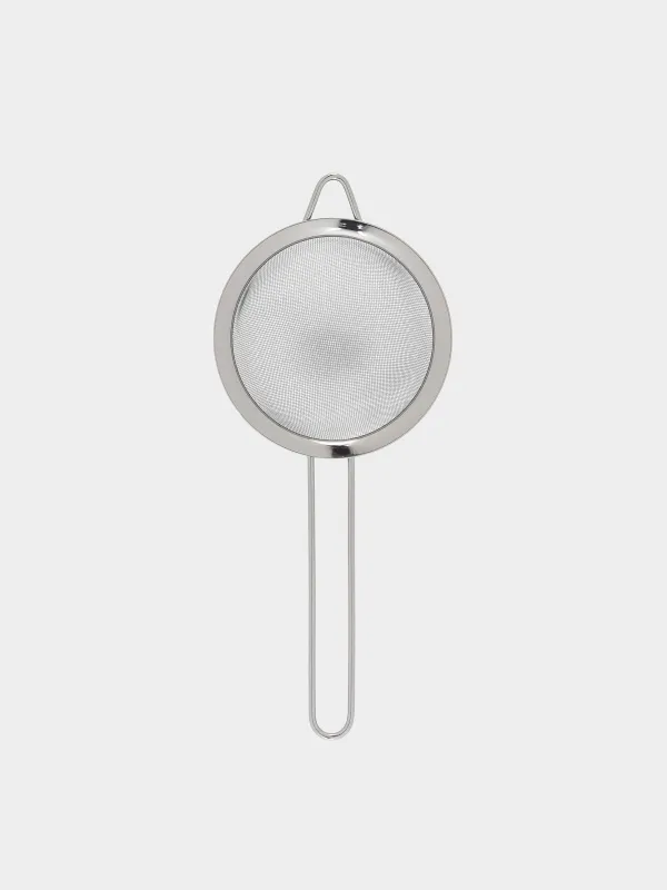 Сито, 14 см, с ручкой, сталь, темно-серое, Titanium, image-0