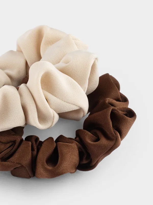 Шаш резеңкесі, 5 см, 2 дана, балаларға арналған, сәтен, түс, Silk, image-2