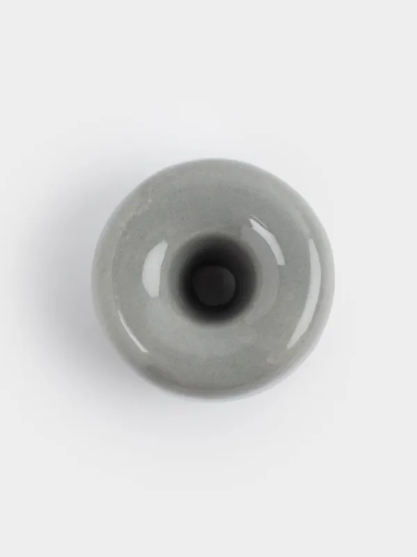 Тіс щеткасына арналған тұғыр, 4 см, фарфор P, сұр, Minito, image-3