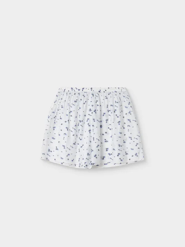 Әйелдер шорттары, үйге арналған, өлшемі S, вискоза/нейлон, сүт түстес, Гүлдер, Odelia, image-4