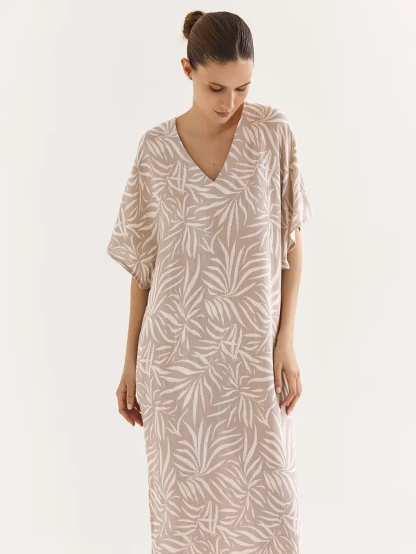 Платье женское, с коротким рукавом, Almi, image-1