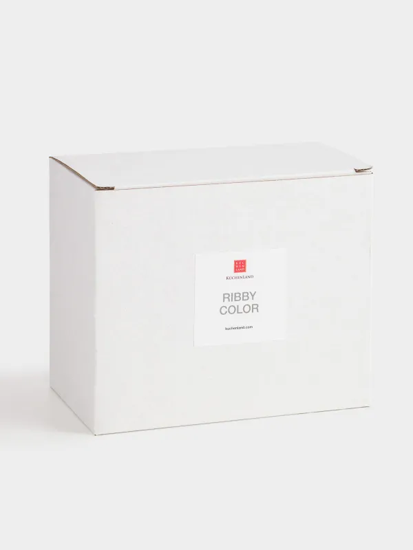 Мақта дискілеріне/таяқшаларына арналған контейнер, 11х15 см, 2 бөлім, қақпағы бар, пластик, кәріптас, Ribby color, image-3