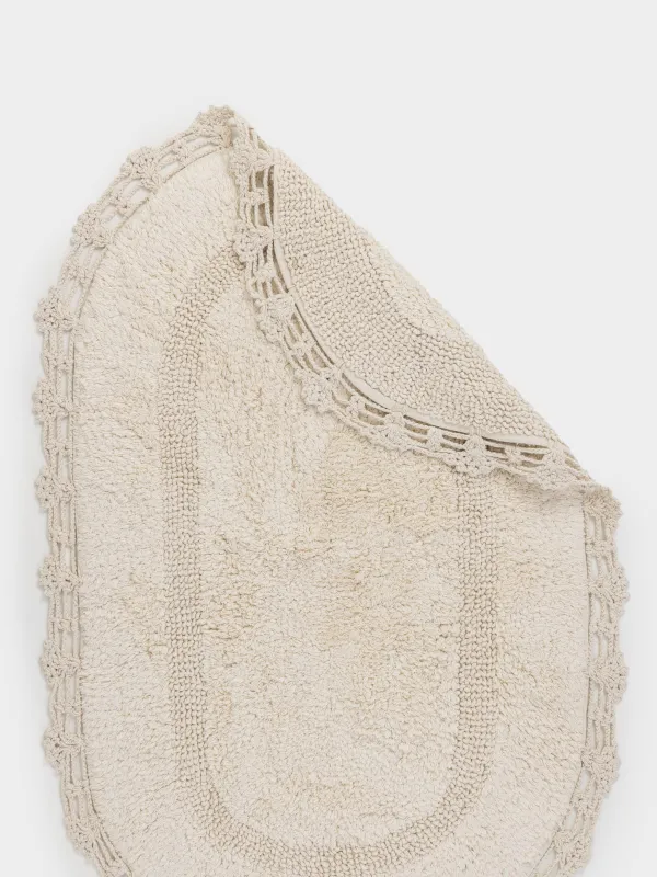 Кілемше, 60x100 см, мақта, кілегей, Шілтер, Knit, image-3