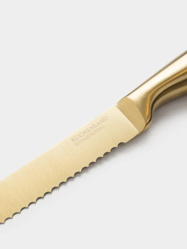 Набор ножей, 5 предметов, в подставке, Ritlen, image-4