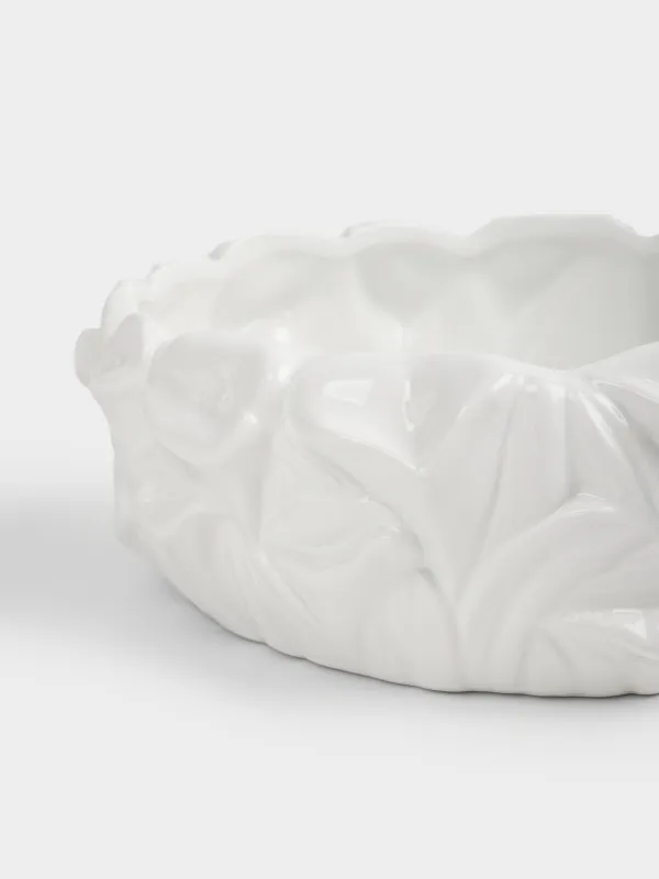 Ваза для фруктов, керамика D, Calla white, image-2