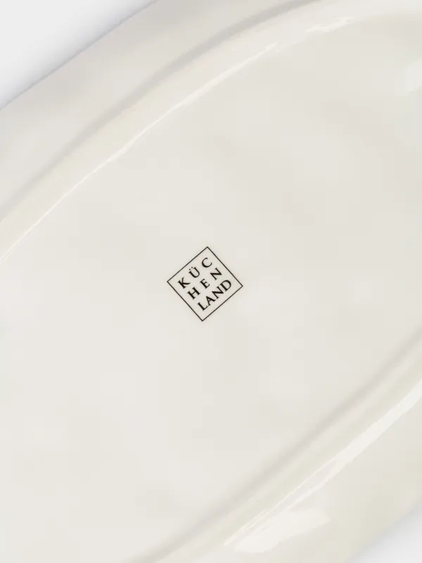 Блюдо, 30х16 см, Кролик с цветами, Natural Easter, image-4