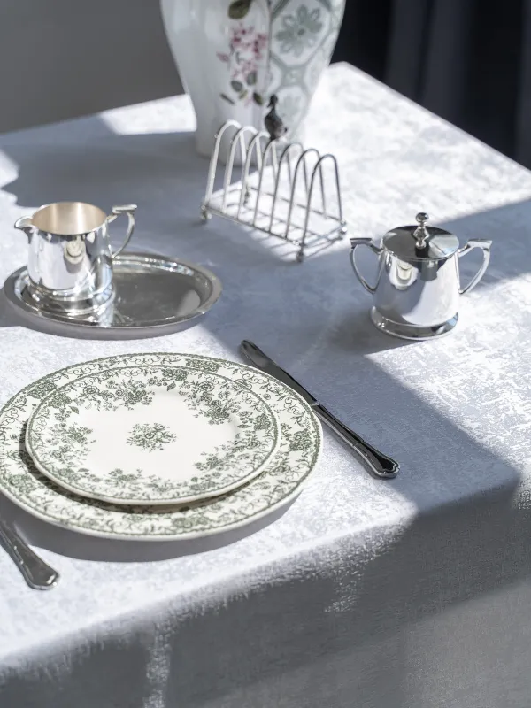 Дастархан, 170х250 см, полиэстер, ақ, Jacquard, image-2