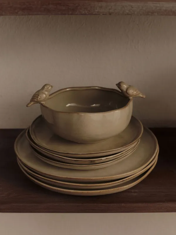 Салатник, 16х7 см, Птицы, Birds chalet, image-6