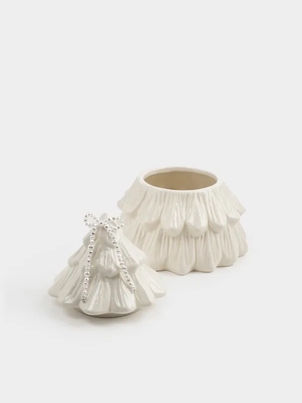 Емкость для хранения, 660 мл, Ель с бантом, Pearl Antarctica, image-3