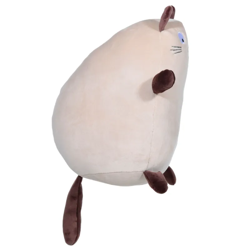 Сәндік жастық, 30 см, спандекс, бежевый, мысық, мысық, image-1