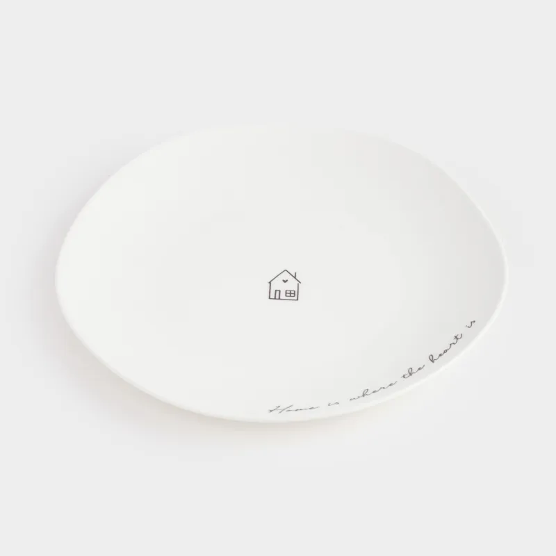 Тіскебасар тәрелкесі, 21 см, фарфор Р, ақ, Үй, Amour, image-2