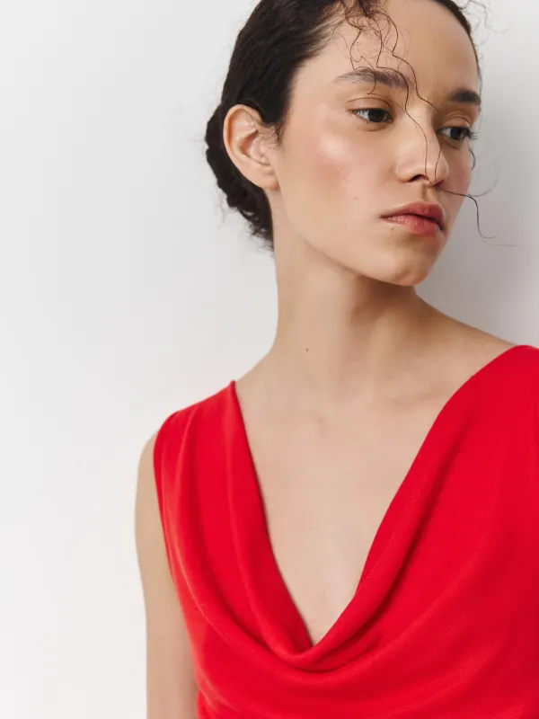 Әйелдер блузасы, өлшемі XS, лилоцелл/жүн, қызыл, Minerva, image-2