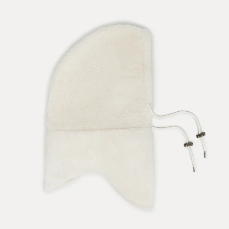 Балаларға арналған капор, бірыңғай өлшем, бауы бар, шерпа, сүт түстес, Cutecor