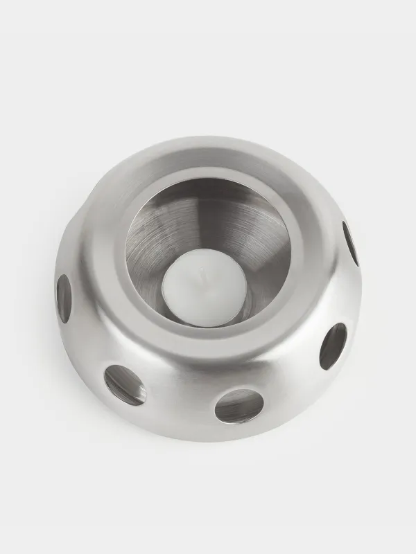 Подставка-подогрев для чайника, 13 см, сталь, Classic, image-2