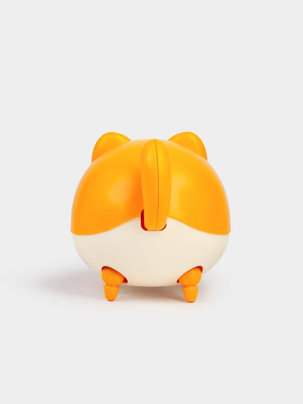 Ойыншық, 14х8 см, бұрамалы, пластик, қоңыр, Сүйегі бар ит, Game, image-2