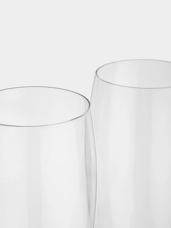 Сыра стақаны, 23 см, 650 мл, 2 дана, шыны, Clear, image-3