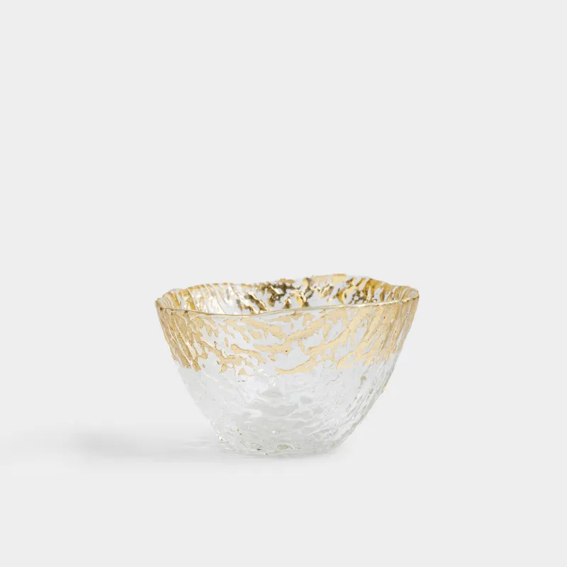 Кесе, 12х7 см, мл, шыны, алтын түстес, Paradise gold