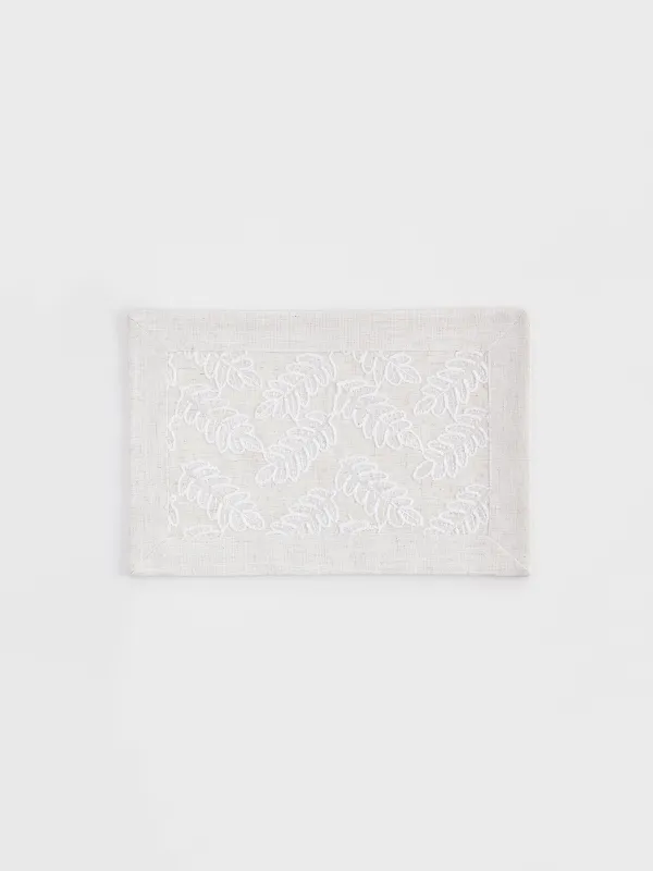 Аспаптарға арналған майлық 30х45 см, полиэстер, тікбұрышты, сүт түстес, Жапырақтар, Fall foliage, image-0