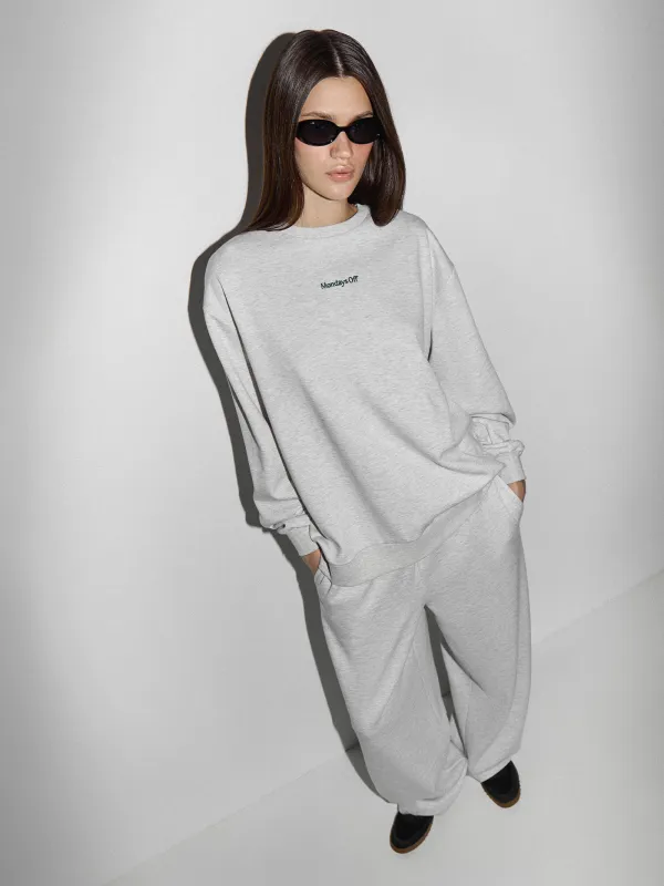 Свитшот женский, светло-серый, Jodie, image-5