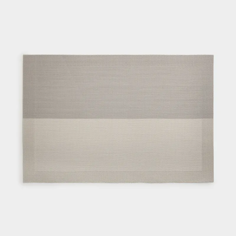 Аспаптарға арналған майлық, 30х45 см, ПВХ, тікбұрышты, ашық сұр/сұр, Жолақтар, Mats