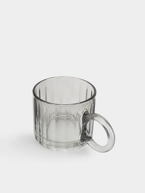Саптыаяқ, 300 мл, шыны, сұр, Clear color, image-3