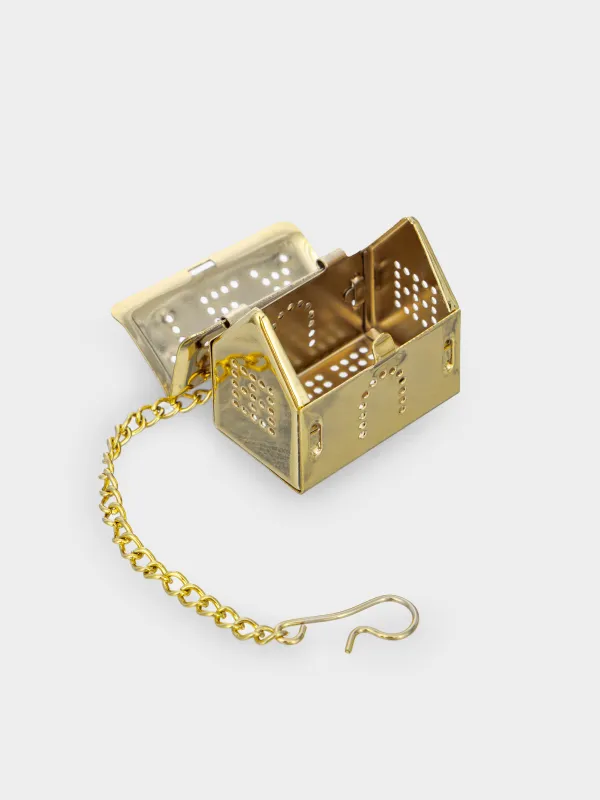 Кружка, 420 мл, с ситом и крышкой, Дома, Case decor, image-3